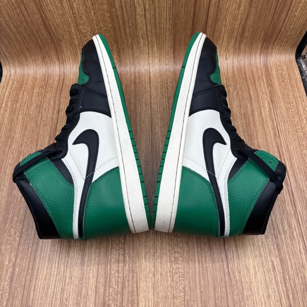 Nike Air Jordan 1 Retro High OG Mens Pine‎ Green Good Size 12 55088-302 2018
